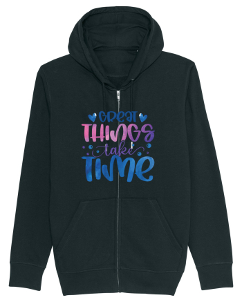 Great Thinks Take Time Black
