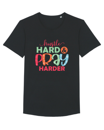 Hustle Hard Pray Harder Black
