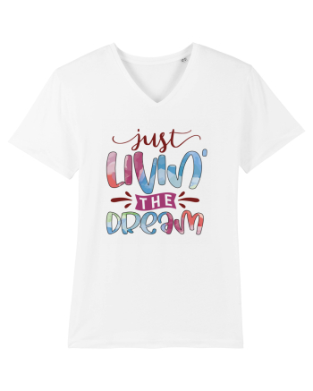 Just Livin' The Dream White