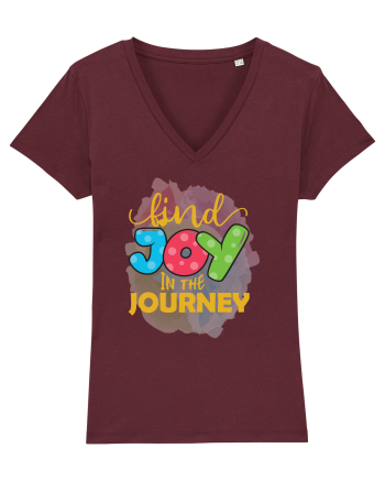 Kind Joy In The Journey Burgundy