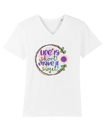 Life Is Short Make It Sweet White