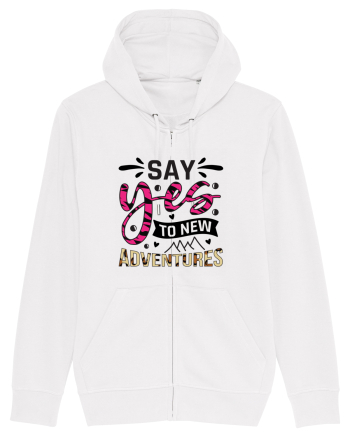 Say Yes To New Adventures White