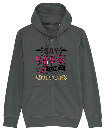 Say Yes To New Adventures Anthracite
