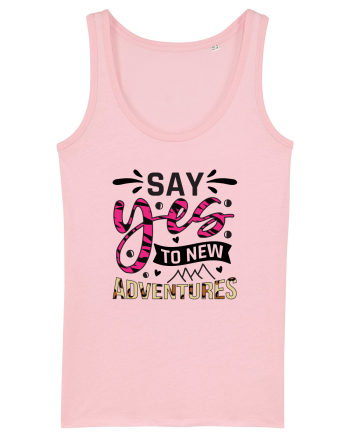 Say Yes To New Adventures Cotton Pink