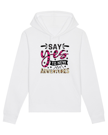Say Yes To New Adventures White