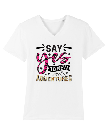 Say Yes To New Adventures White