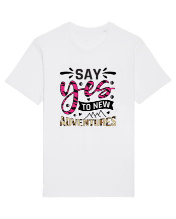 Say Yes To New Adventures White