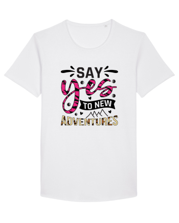 Say Yes To New Adventures White