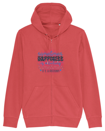 Sometimes Happiness Carmine Red