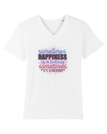 Sometimes Happiness White