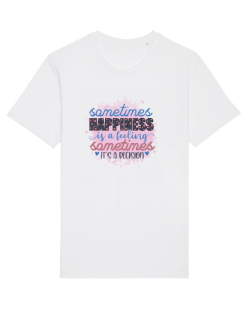 Sometimes Happiness White