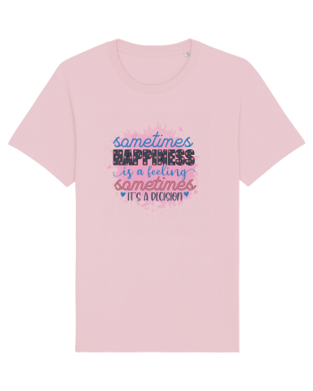 Sometimes Happiness Cotton Pink