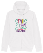 Stars Can't Shine Without Darkness Hanorac cu fermoar Unisex Connector