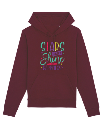 Stars Can't Shine Without Darkness Burgundy