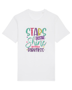 Stars Can't Shine Without Darkness Tricou mânecă scurtă Unisex Rocker