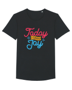 Today I Choose Joy Tricou mânecă scurtă guler larg Bărbat Skater