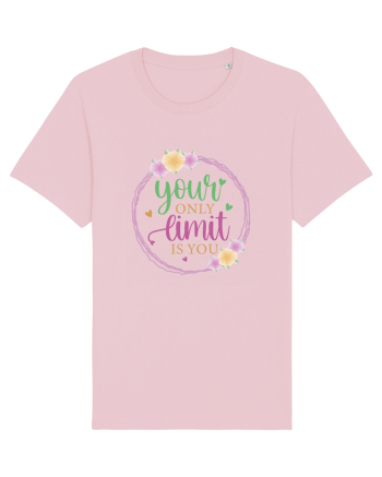 Your Only Limit Is You Cotton Pink