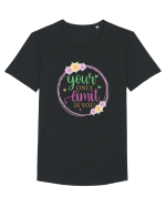 Your Only Limit Is You Tricou mânecă scurtă guler larg Bărbat Skater