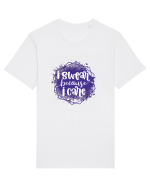 I Swear Because I Care Tricou mânecă scurtă Unisex Rocker