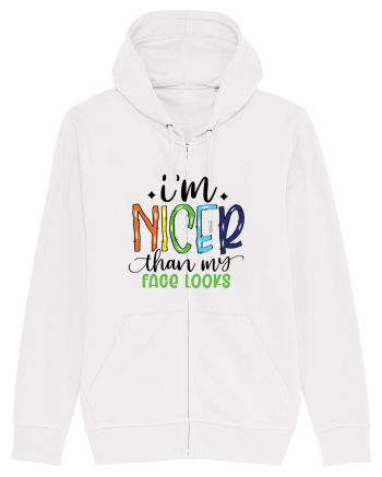 I'm Nicer Than My Face Looks White