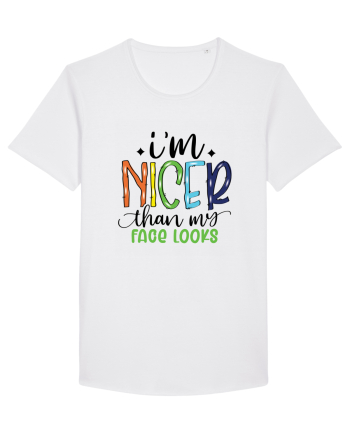I'm Nicer Than My Face Looks White