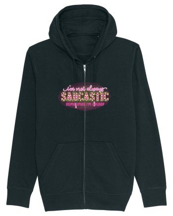 I'm Not Always Sarcastic Sometimes I'm Asleep Black