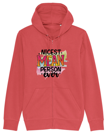 Nicest Mean Pearson Ever Carmine Red