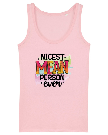 Nicest Mean Pearson Ever Cotton Pink