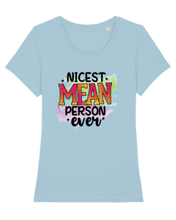 Nicest Mean Pearson Ever Sky Blue
