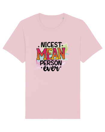 Nicest Mean Pearson Ever Cotton Pink