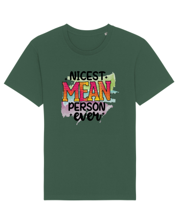 Nicest Mean Pearson Ever Bottle Green