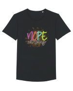 Nope Not Today Tricou mânecă scurtă guler larg Bărbat Skater