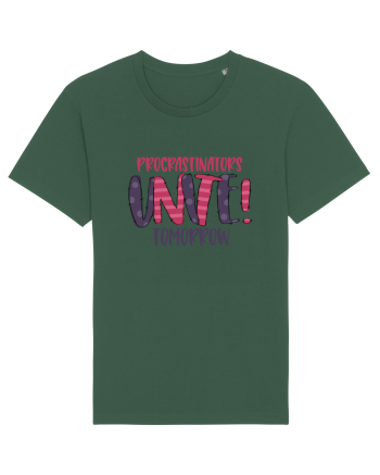 Procrastinators Unite Tomorrow Bottle Green