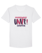 Procrastinators Unite Tomorrow Tricou mânecă scurtă guler larg Bărbat Skater