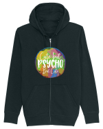 Psycho But Cute Hanorac cu fermoar Unisex Connector