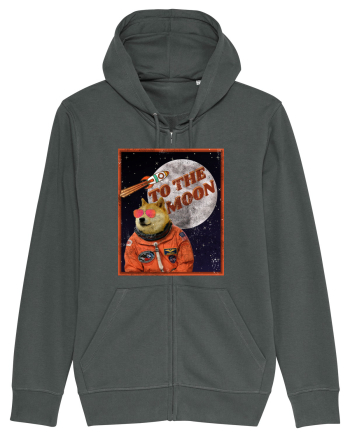 To The moon  Dogecoin Astronaut  Anthracite