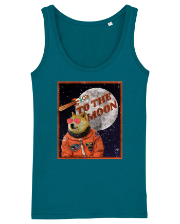 To The moon  Dogecoin Astronaut  Ocean Depth