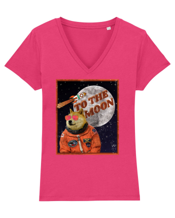 To The moon  Dogecoin Astronaut  Raspberry