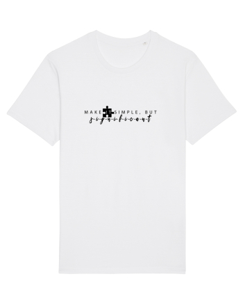 Make It Simple But SIGNIFICANT White