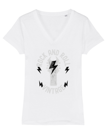 Rock And Roll Vintage White