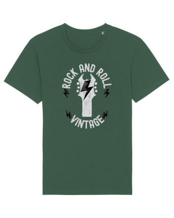 Rock And Roll Vintage Bottle Green
