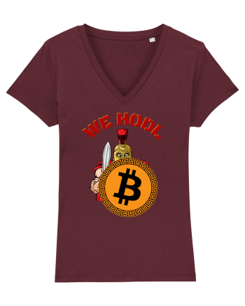 We Hodl Bitcoin Burgundy