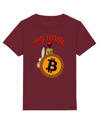 We Hodl Bitcoin Burgundy