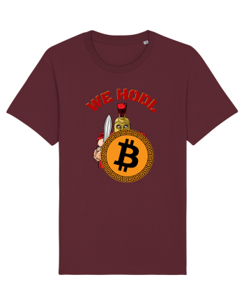 We Hodl Bitcoin Burgundy