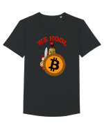 We Hodl Bitcoin Tricou mânecă scurtă guler larg Bărbat Skater
