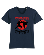 Kyokushin Karate  Tricou mânecă scurtă guler V Bărbat Presenter