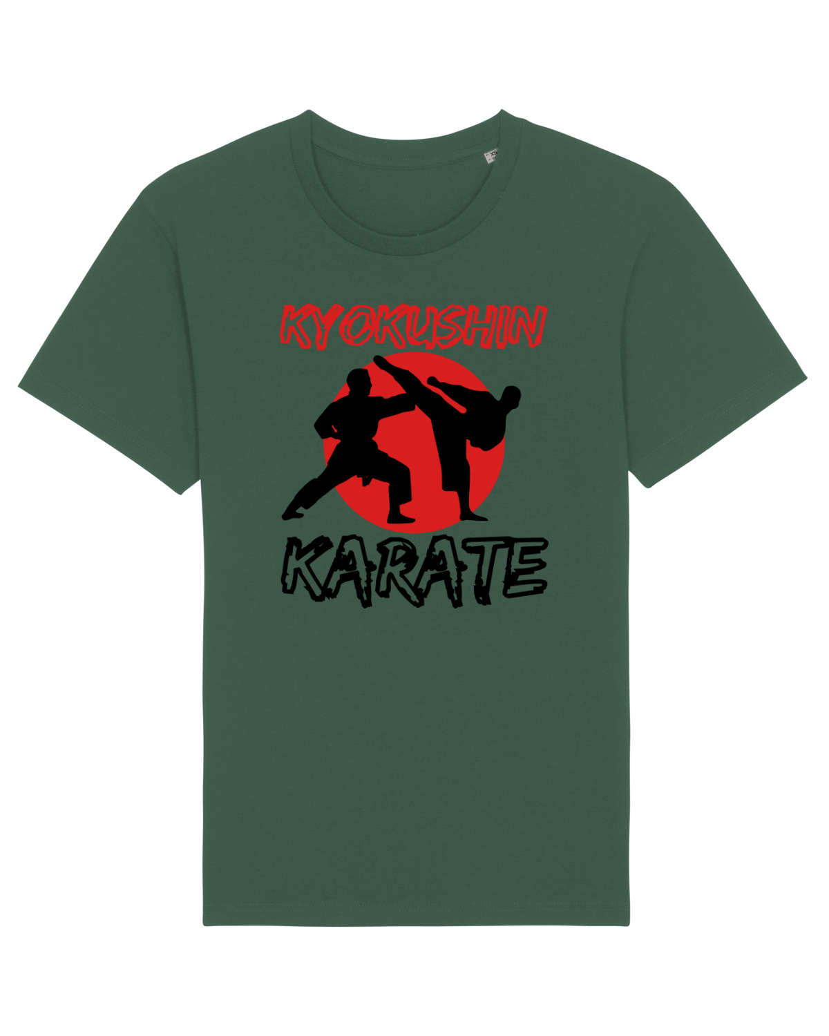 Tricou mânecă scurtă Unisex Rocker Bottle Green
