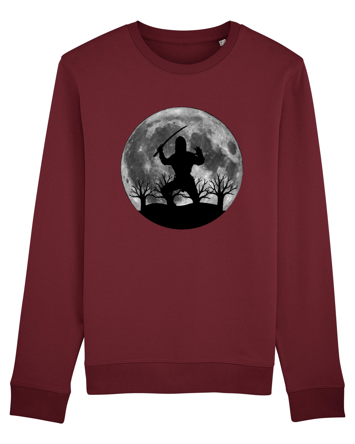 Bluză mânecă lungă Unisex Rise Burgundy