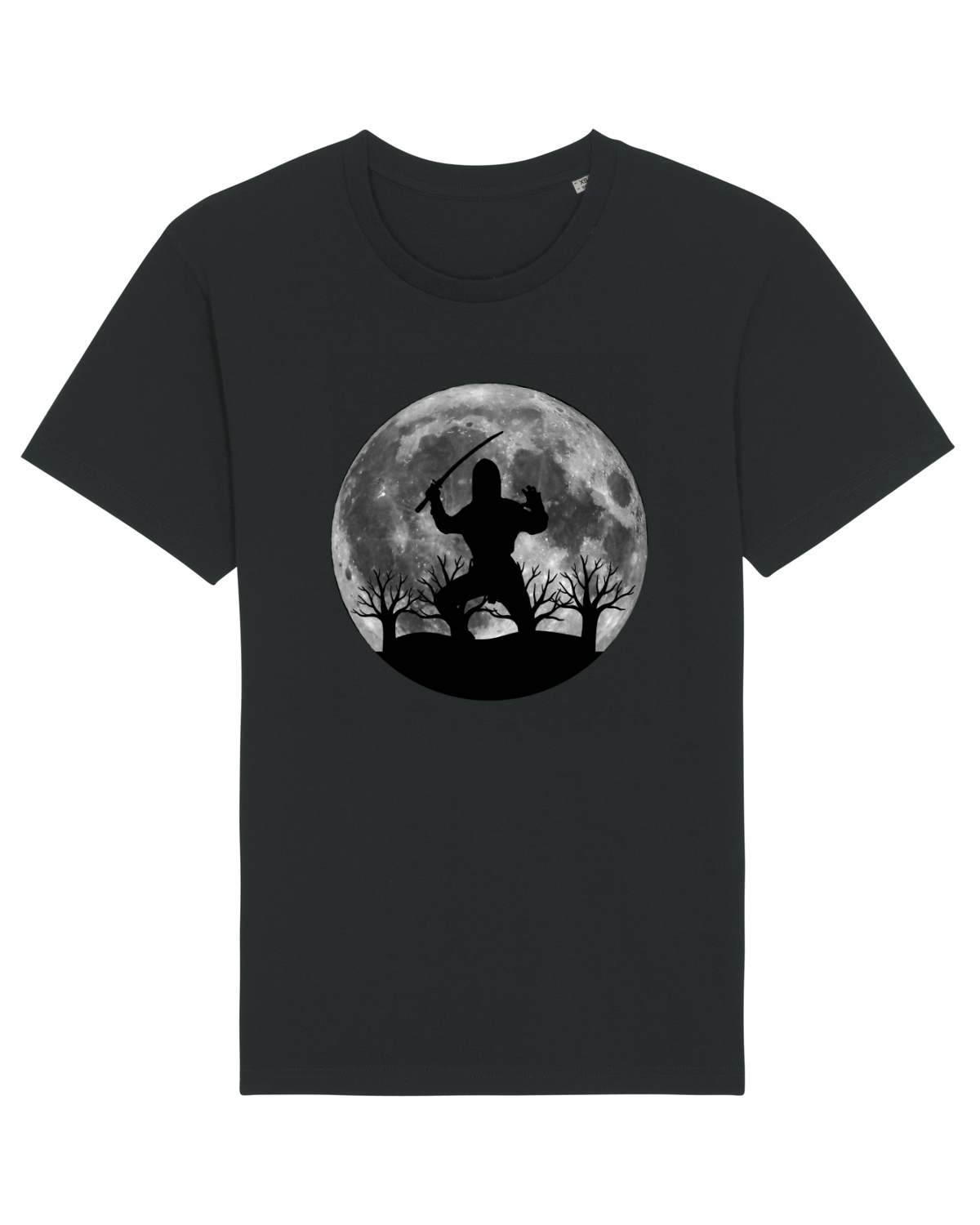 Tricou mânecă scurtă Unisex Rocker Black