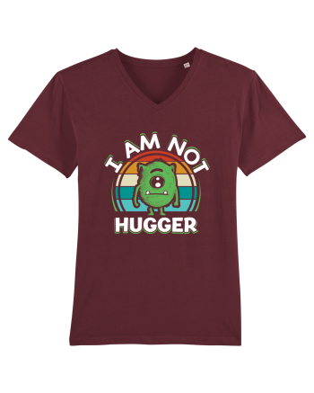 I Am Not Hugger Burgundy